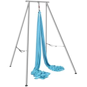Aerial Yoga Frame & Yoga Hammock, 9.67 ft Height Professional Yoga Swing Stand Comes with 13.1 Yards Aerial Hammock