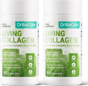 Active Collagen L-Carnitine Compound Dietary Supplement, Grass-Fed Bovine Collagen Peptides, Bovine Colostrum, Cinnamon Extract, Mulberry Leaf Ex (style: capsule-2)